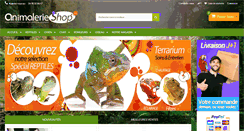 Desktop Screenshot of animalerie-shop.com