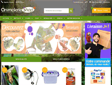 Tablet Screenshot of animalerie-shop.com